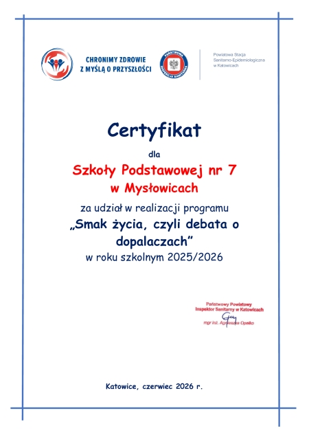 Udział w programach profilaktycznych