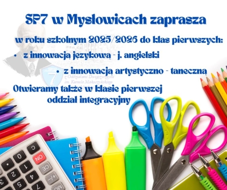 Zapisy do klas pierwszych