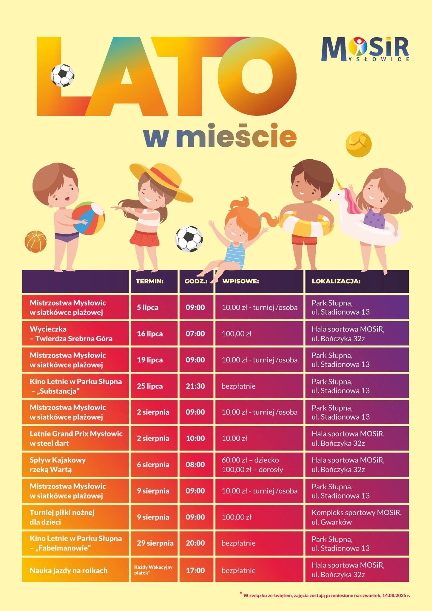lato w mieście 
