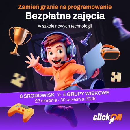 Zamień granie na programowanie