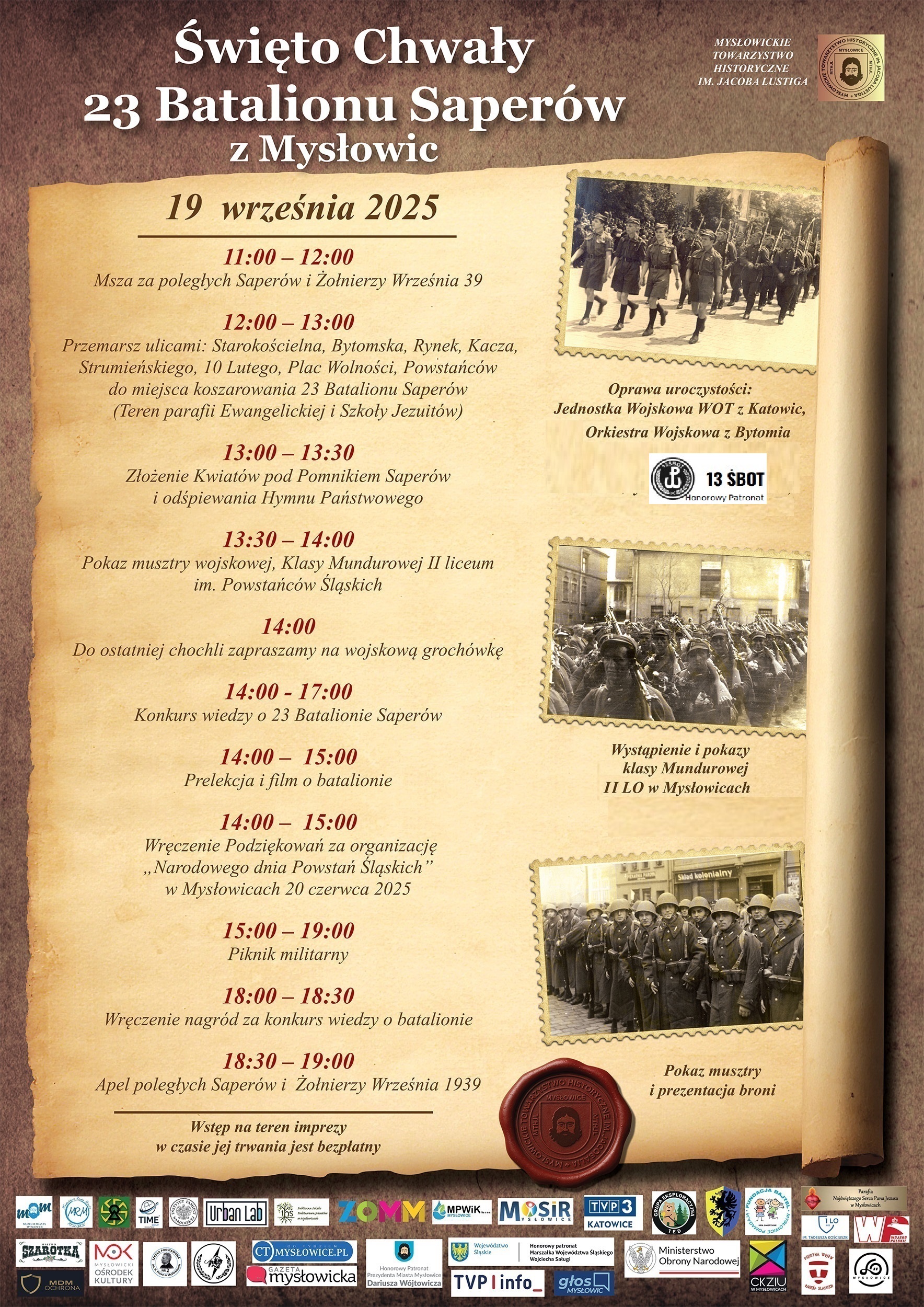 Piknik militarny i obchody Święta Chwały 23 Batalionu Saperów 