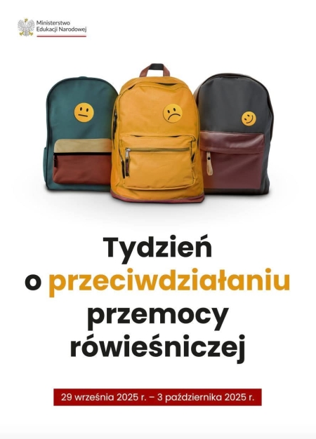 Tydzień o przeciwdziałaniu przemocy rówieśniczej 