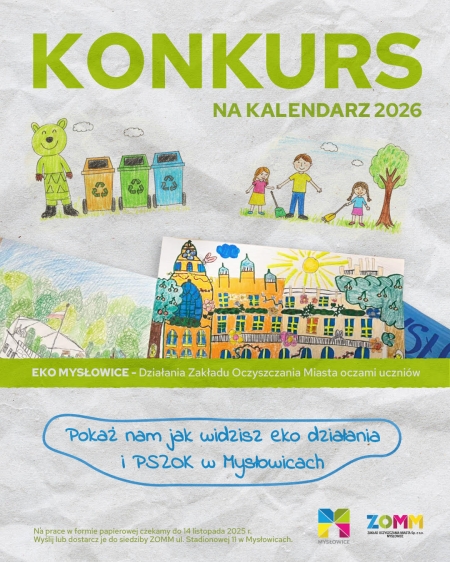Konkurs na kalendarz ZOMM 2026
