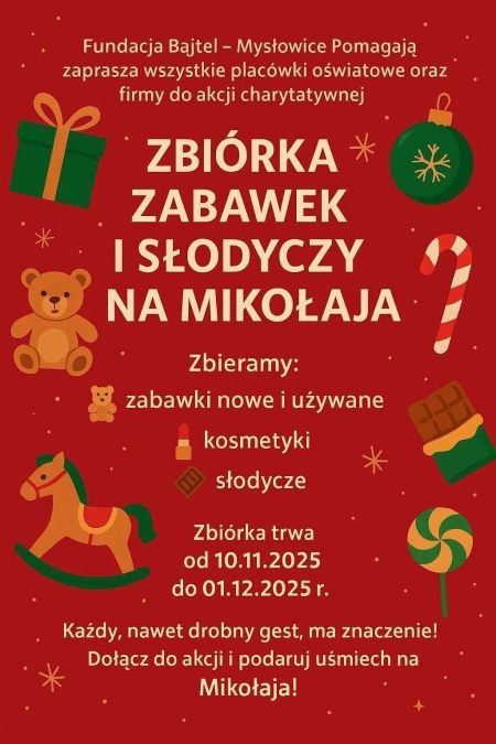 Zbiórka Fundacji Bajtel – Mysłowice Pomagają 