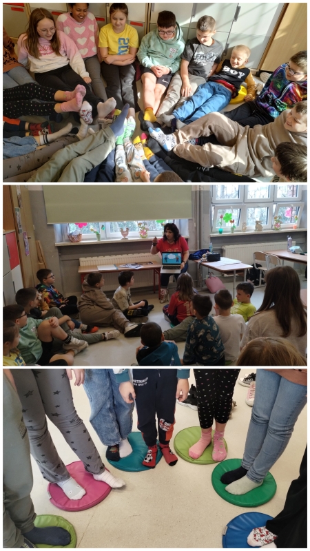 Kolorowa solidarność w klasie 3b! 