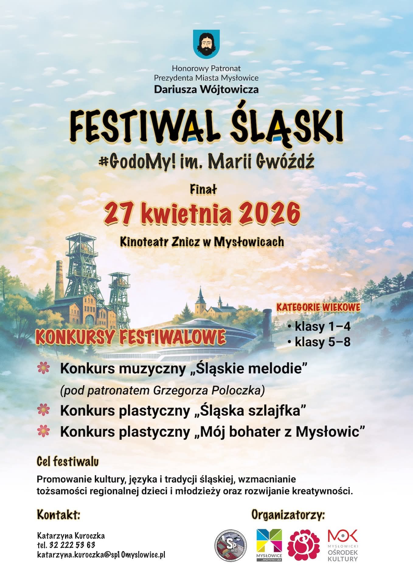 Zapraszamy do udziału w Festiwalu Śląskim GodoMy! im. Marii Gwóźdź 