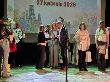 I miejsce w konkursie plastycznym ''Śląsko szlajfka'' w kategorii klas 5-8