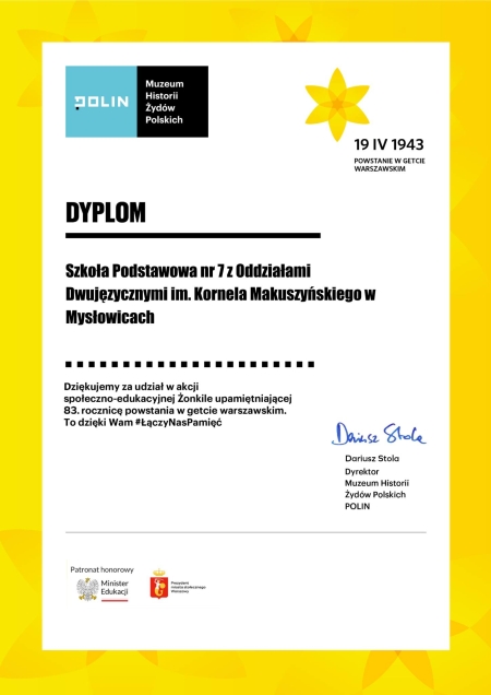 Kolejny rok, kolejny dyplom