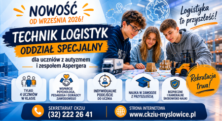Zachęcamy do zapoznania się z ofertą edukacyjną Centrum Kształcenia Zawodowego i Ustawiczn